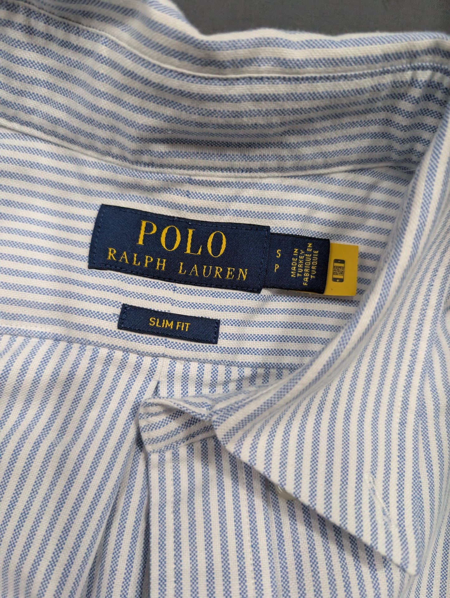 Polo Ralph Lauren Slim Fit Striped Oxford Shirt Women's S