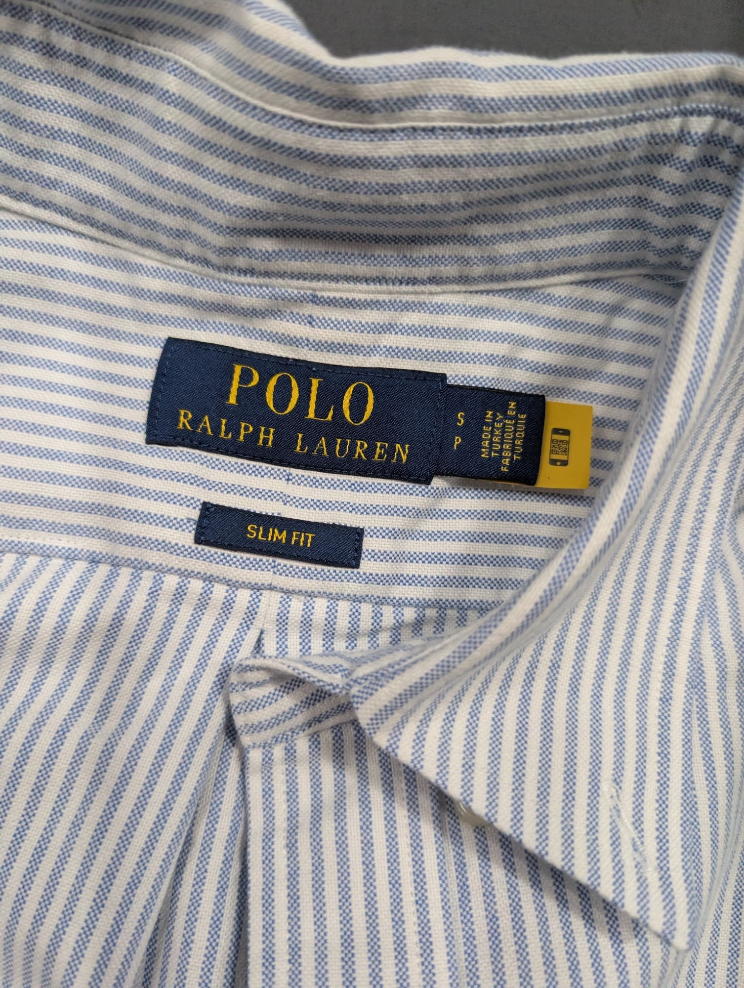 Polo Ralph Lauren Slim Fit Striped Oxford Shirt Women's S