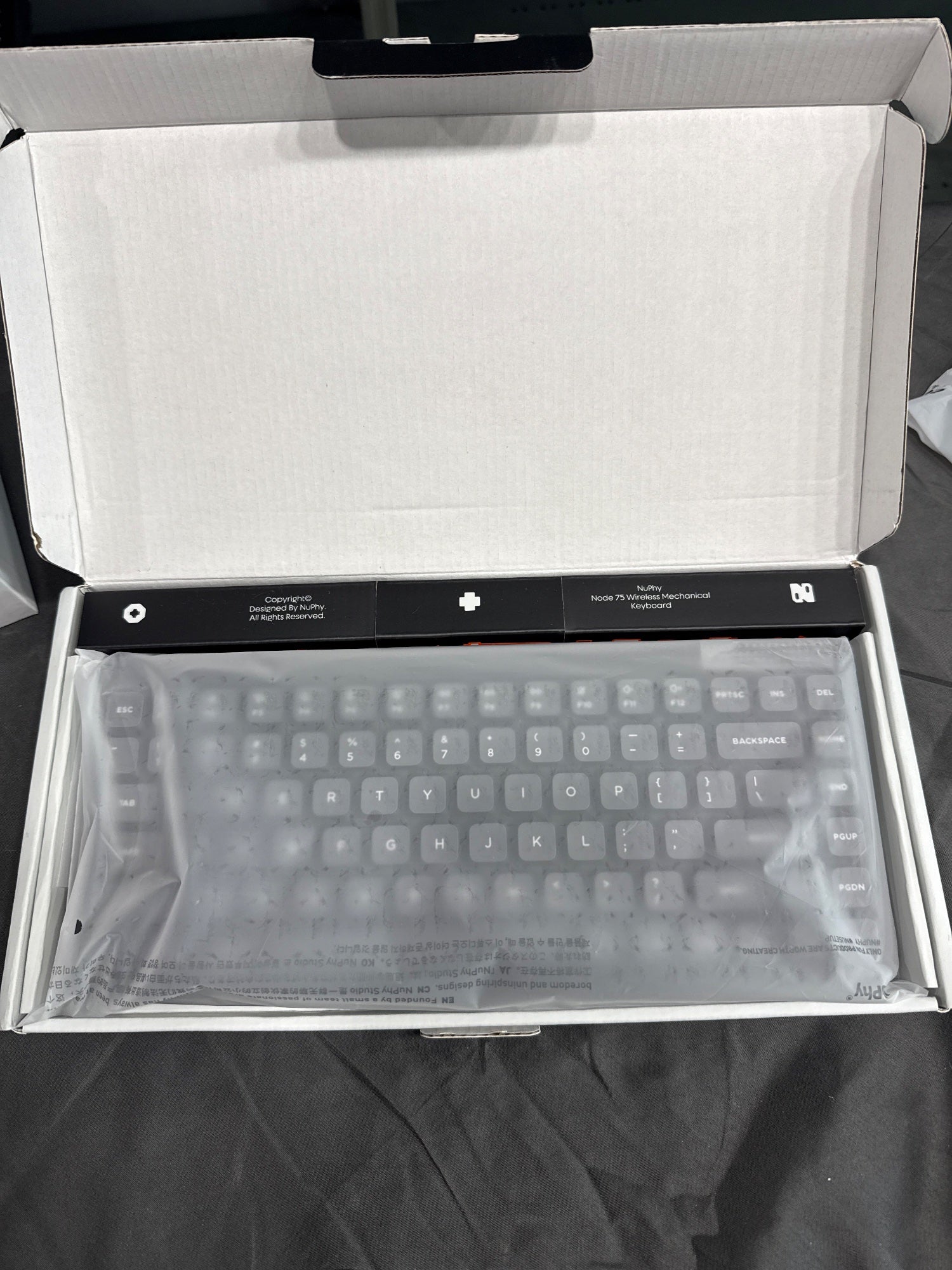 NuPhy Node 75 Low Profile Tri-Mode Wireless Mechanical Keyboard