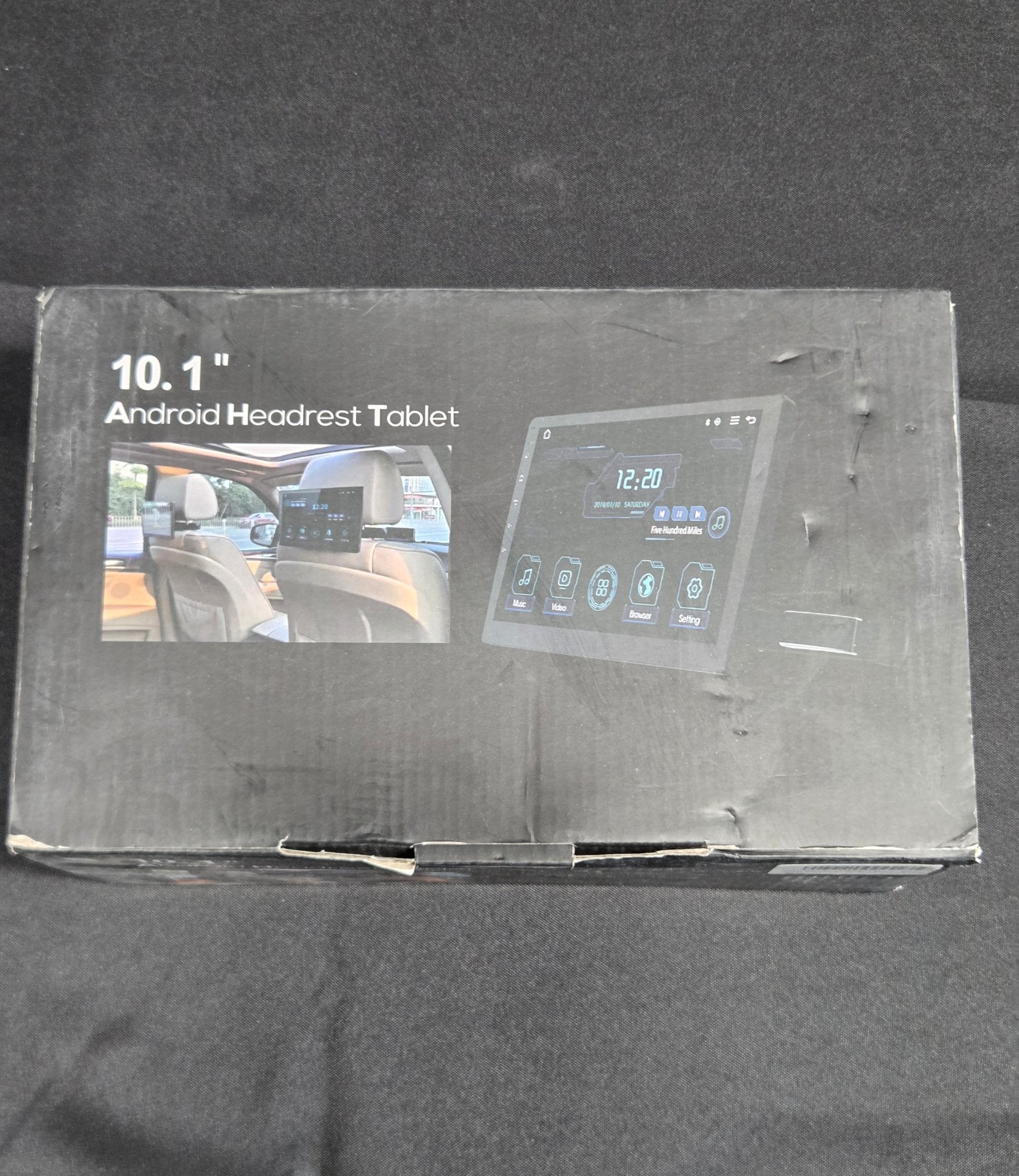 NOAUKA 10.1" Android Headrest Tablet Rear Seat Monitor IPS Touch
