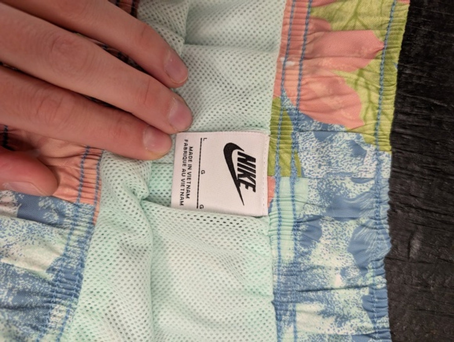 Nike Floral Swim Shorts - Size Large