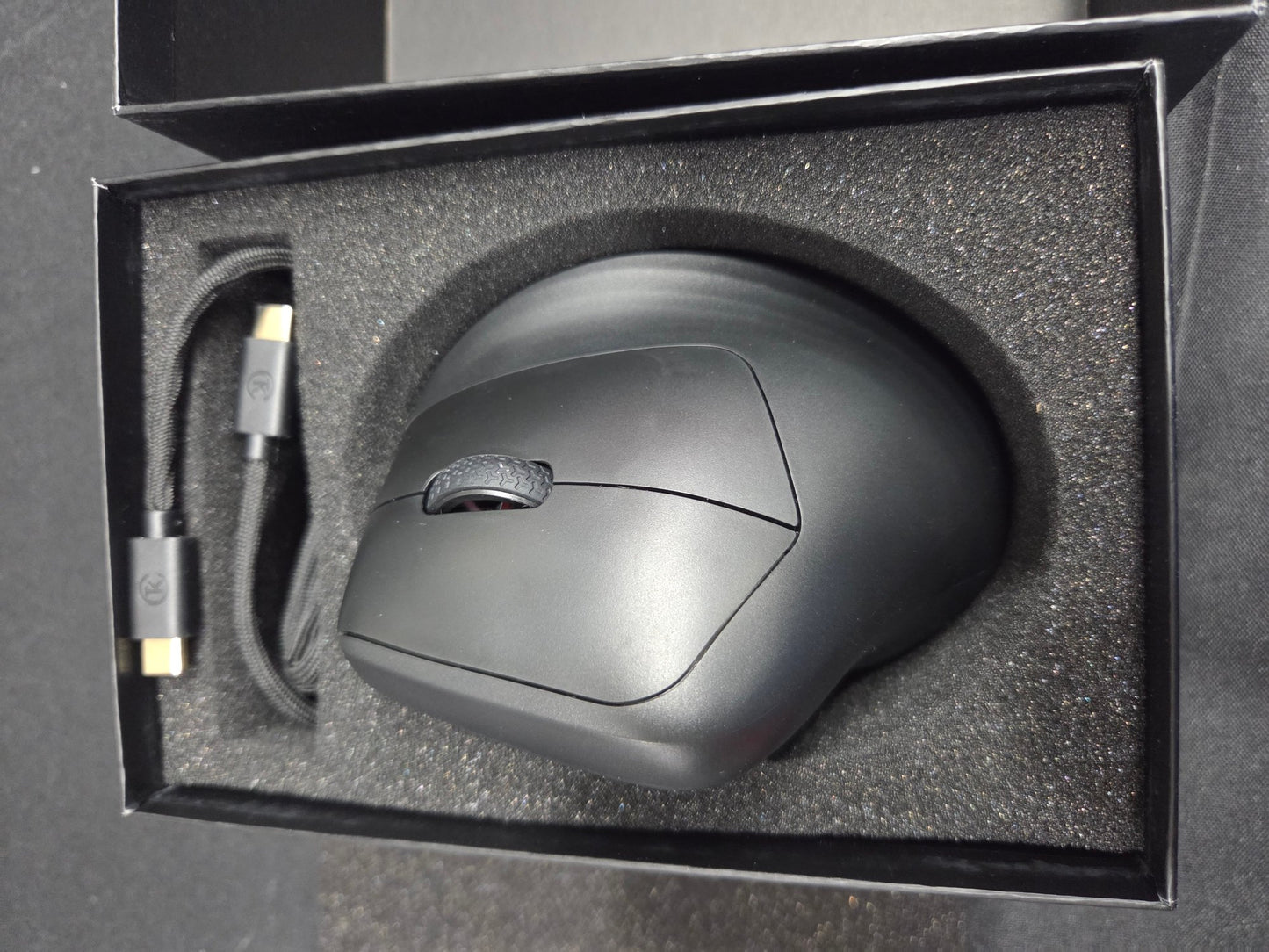Keychron M5 Wireless Ergonomic Vertical Mouse 8KHz Black Open Box