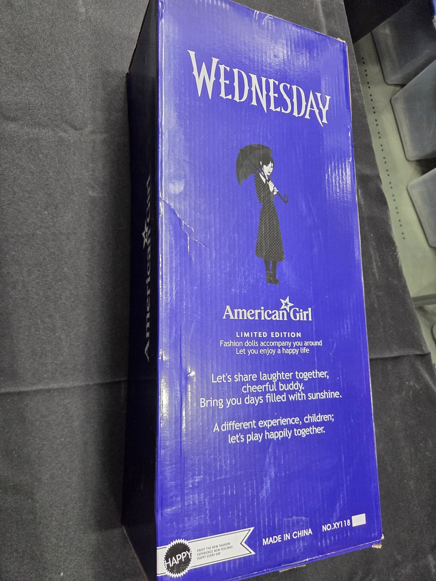 Wednesday Addams American Girl Collector Doll 18in Netflix