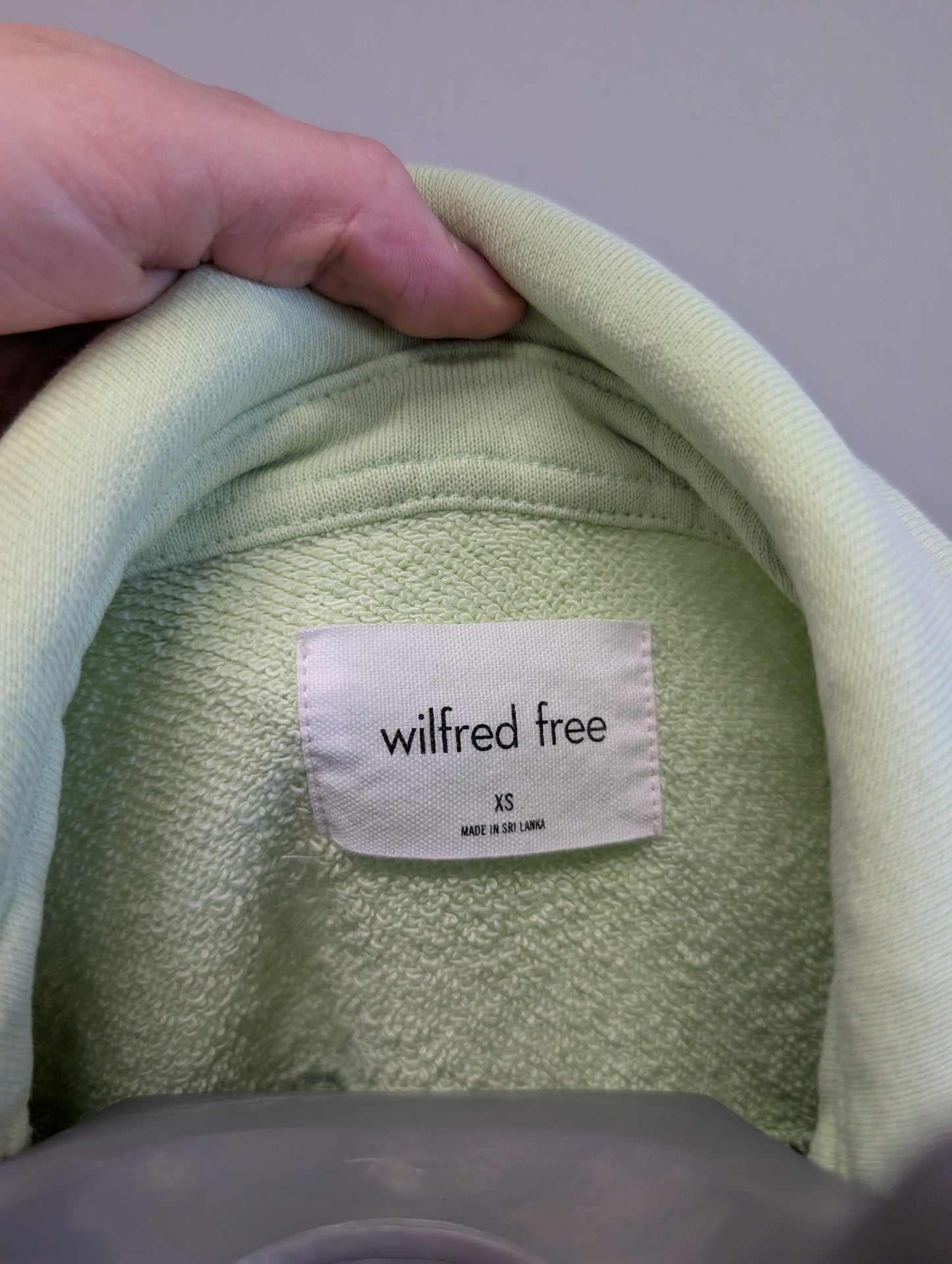 Wilfred Free Light Green Button-Up Shirt - XS