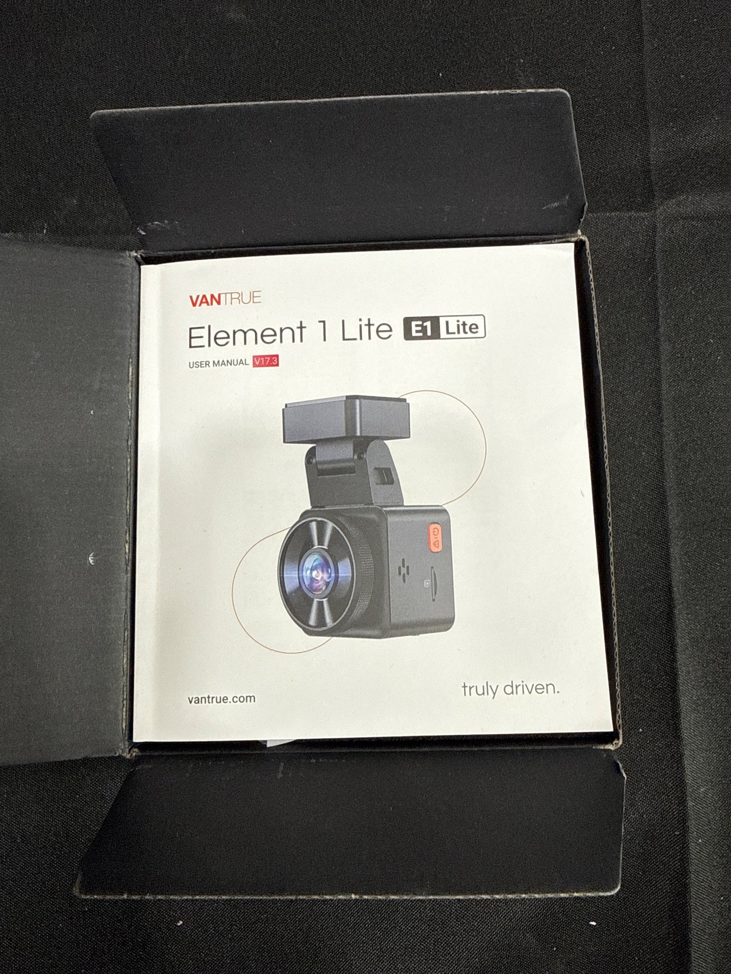 Vantrue Element 1 Lite E1 Lite Dash Cam 1080P HDR WiFi GPS Voice