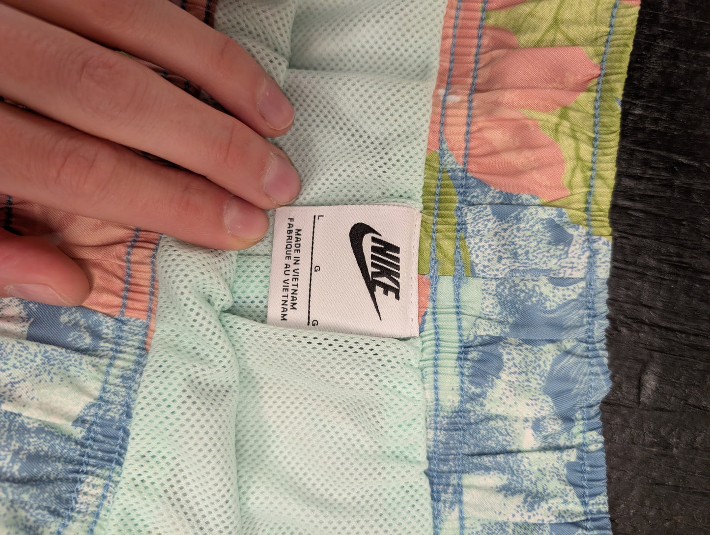 Nike Floral Swim Shorts - Size Large