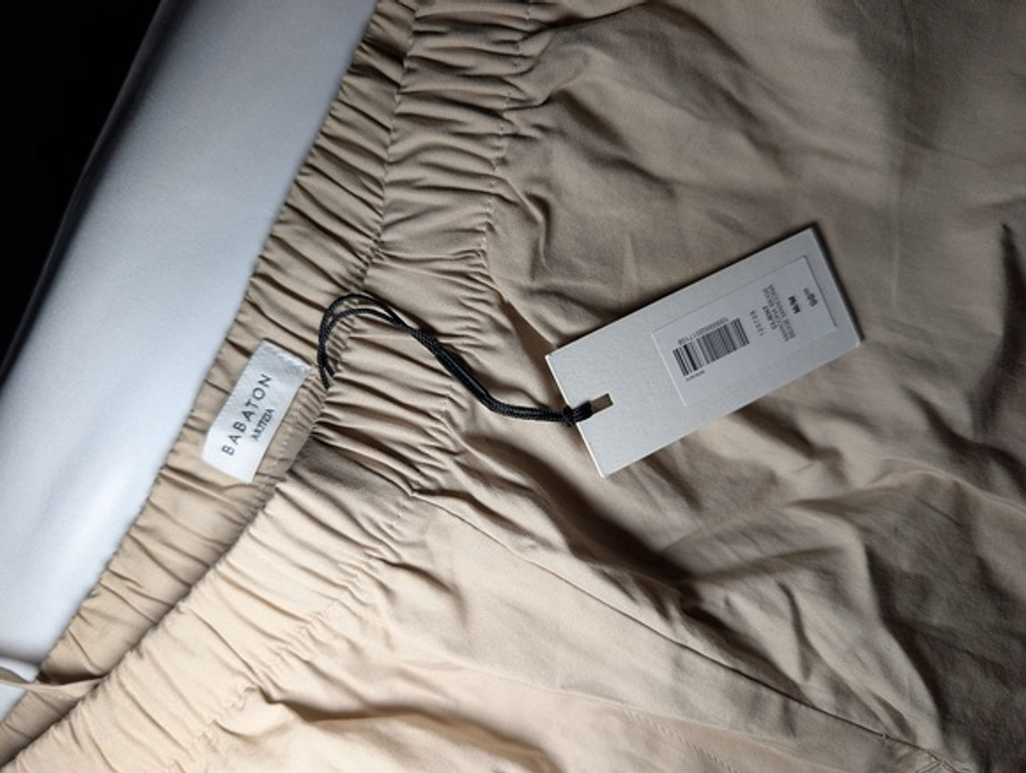 Babaton Wide Leg Beige Pants, Size M, New With Tags