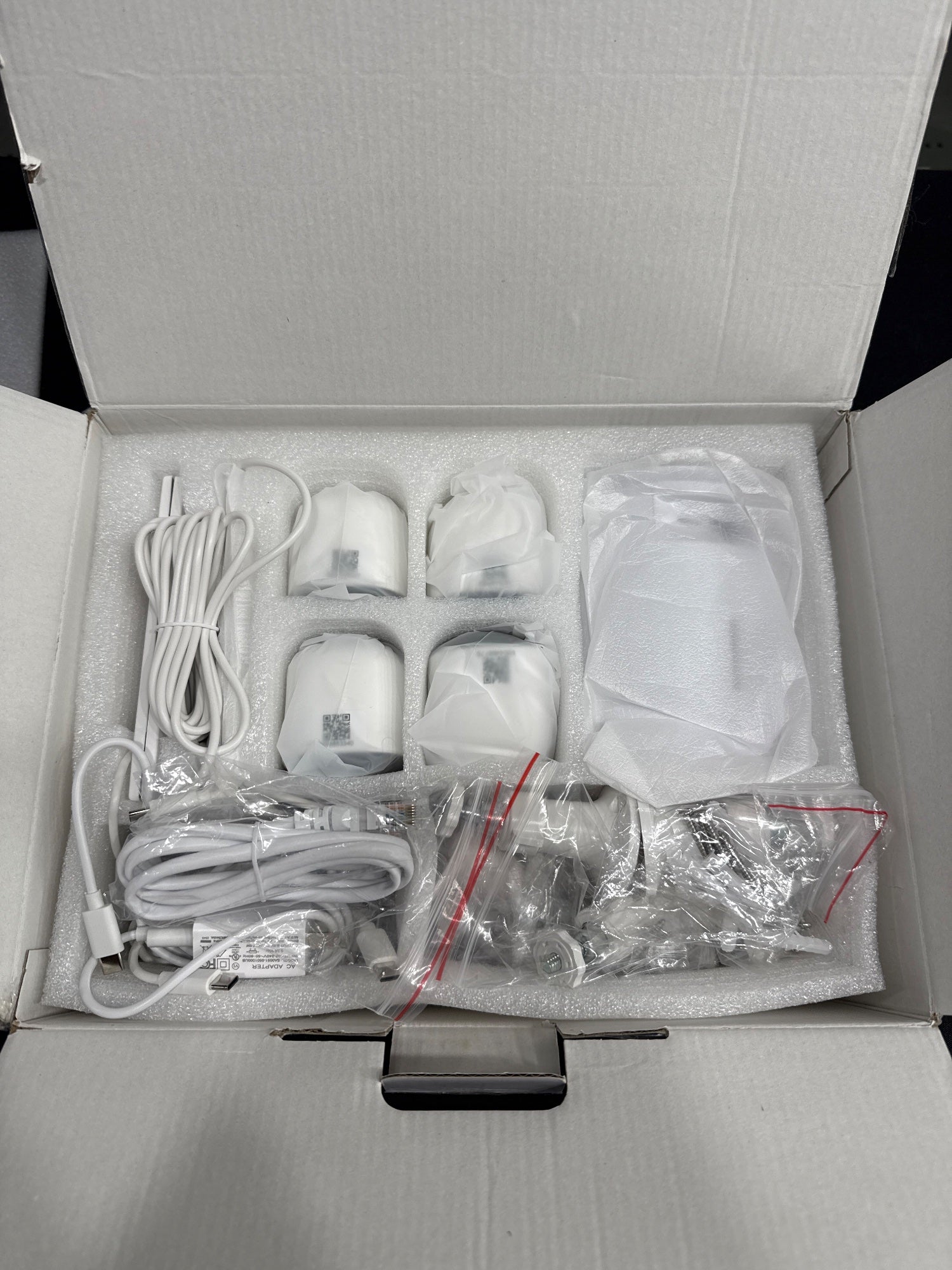 COOAU F5 Home Security System 4MP Solar 4-Camera+HomeBase