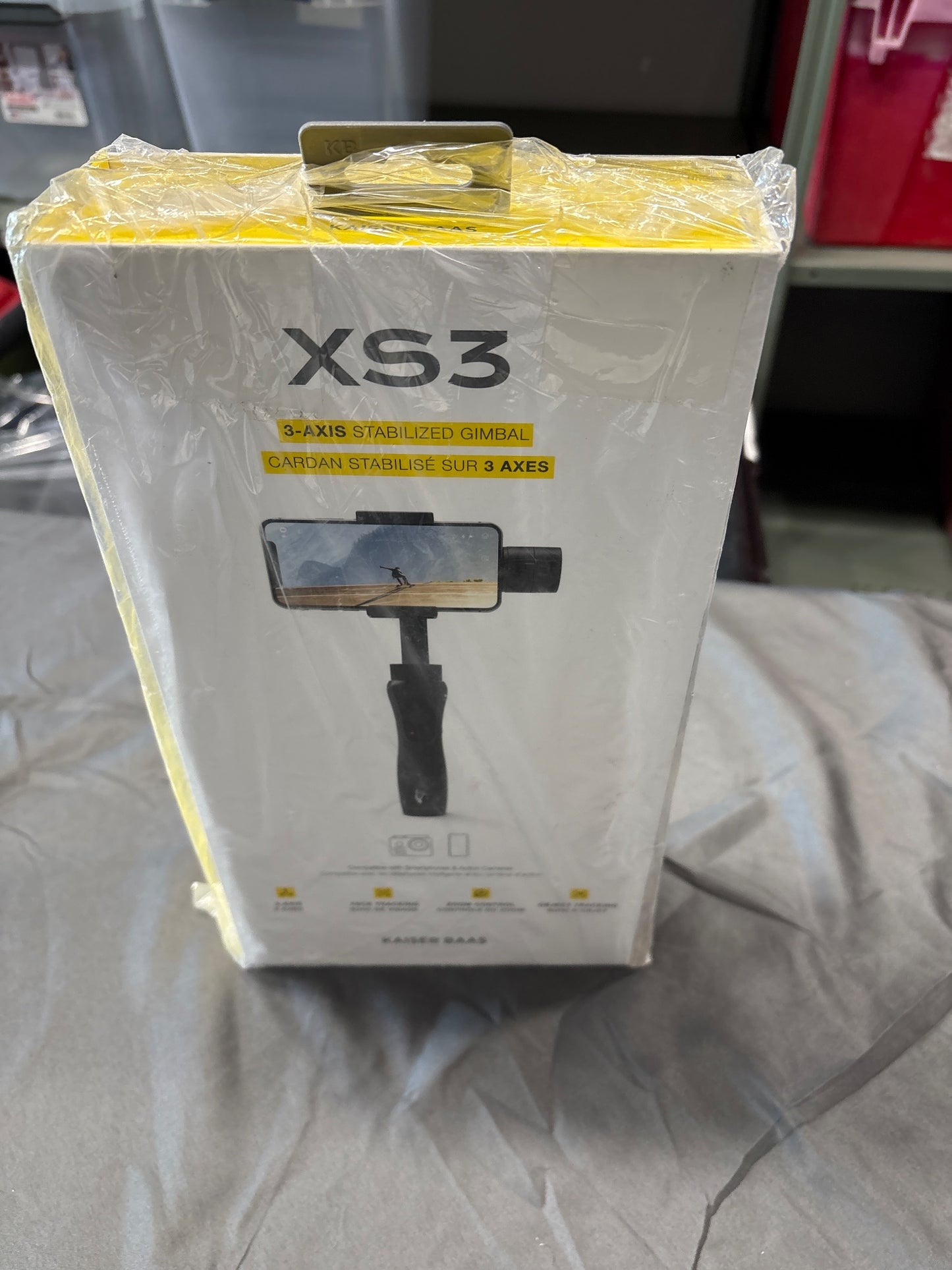 Kaiser Baas XS3 3-Axis Stabilized Gimbal Smartphone Action Cam