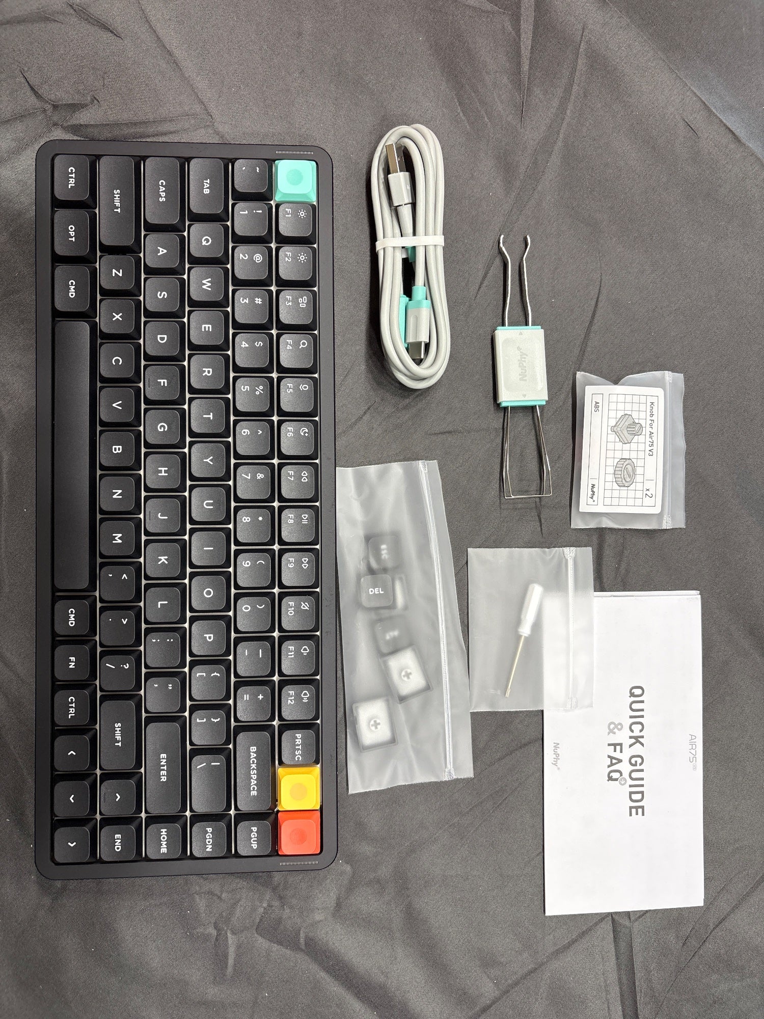 NuPhy Air75 V3 Wireless Mechanical Keyboard 75% BT/2.4G