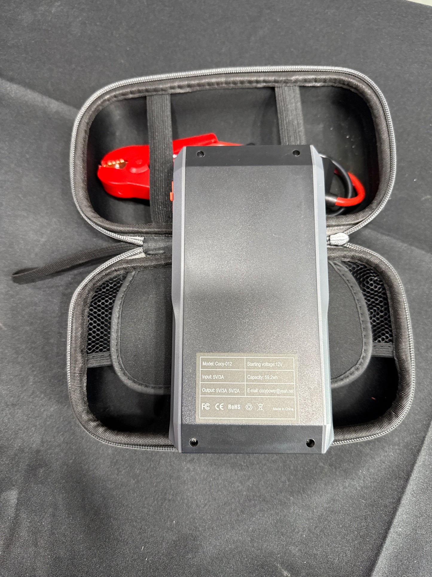 Gillaway Portable Car Jump Starter 12V 59.2Wh Power Bank Kit