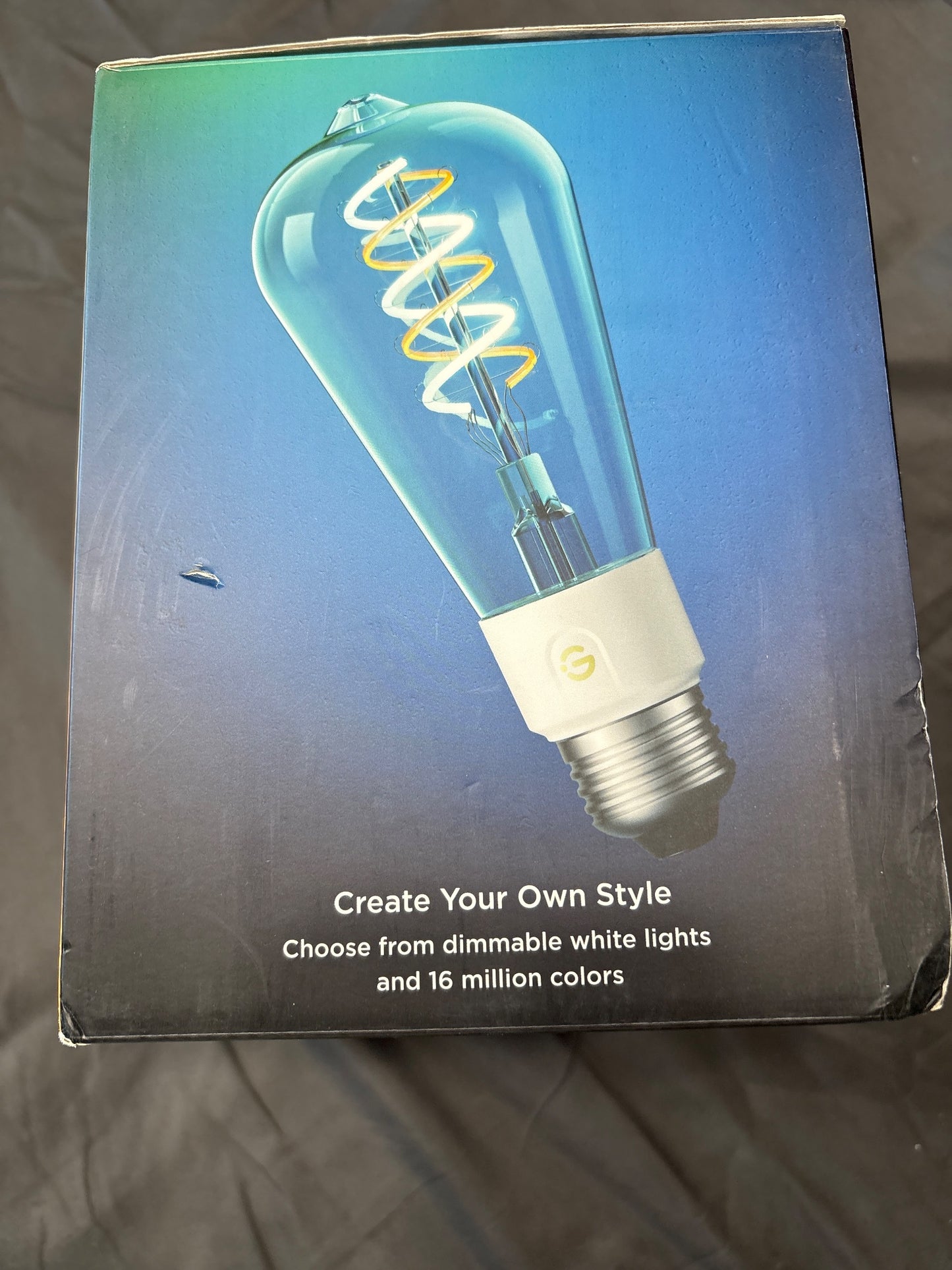 Govee ST19 Edison Smart LED Bulb 4-Pack 500lm Color 5.5W E26