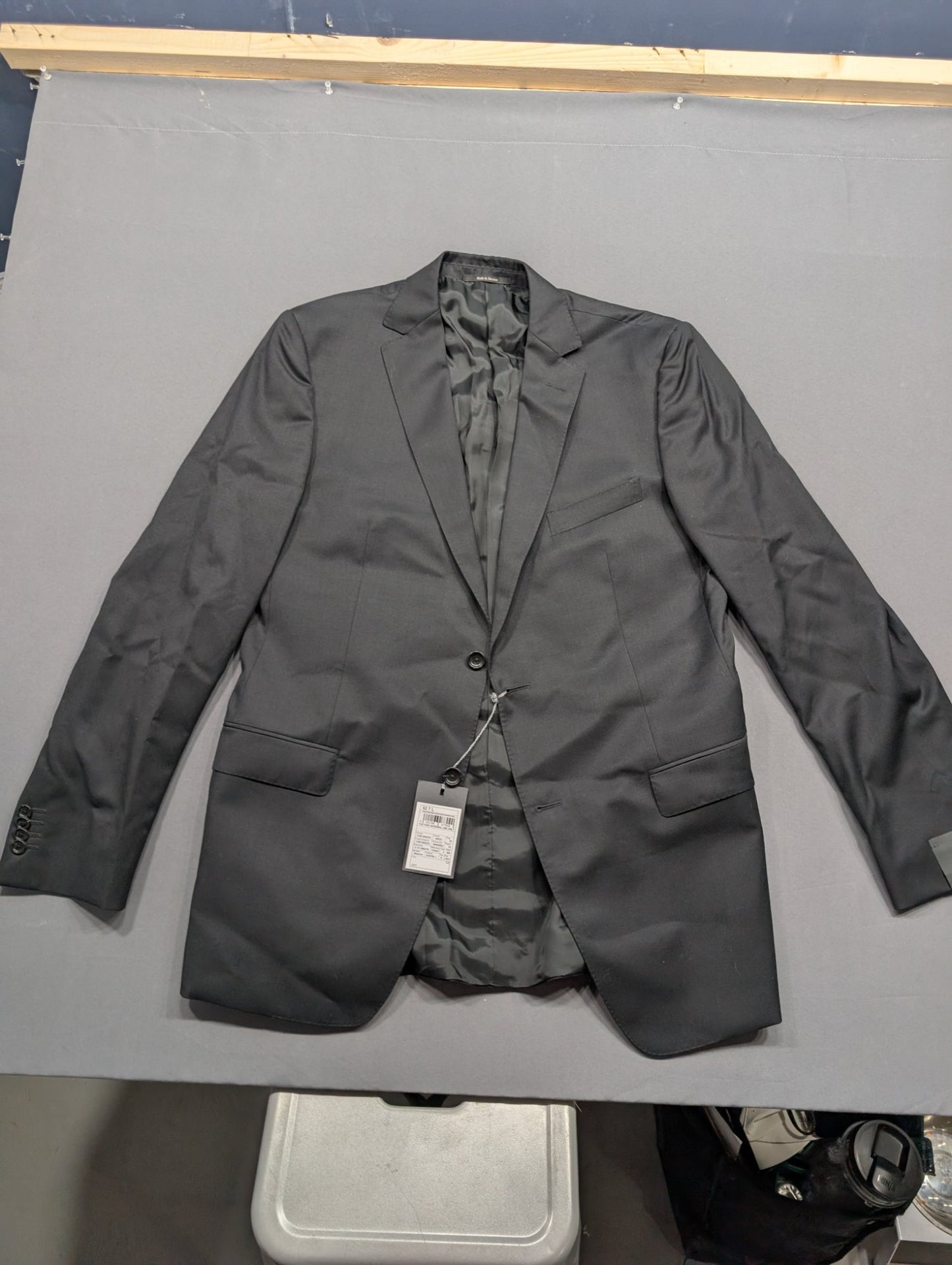 Z Zegna City Suit Jacket Dark Grey 52 EU / 42 US NWT