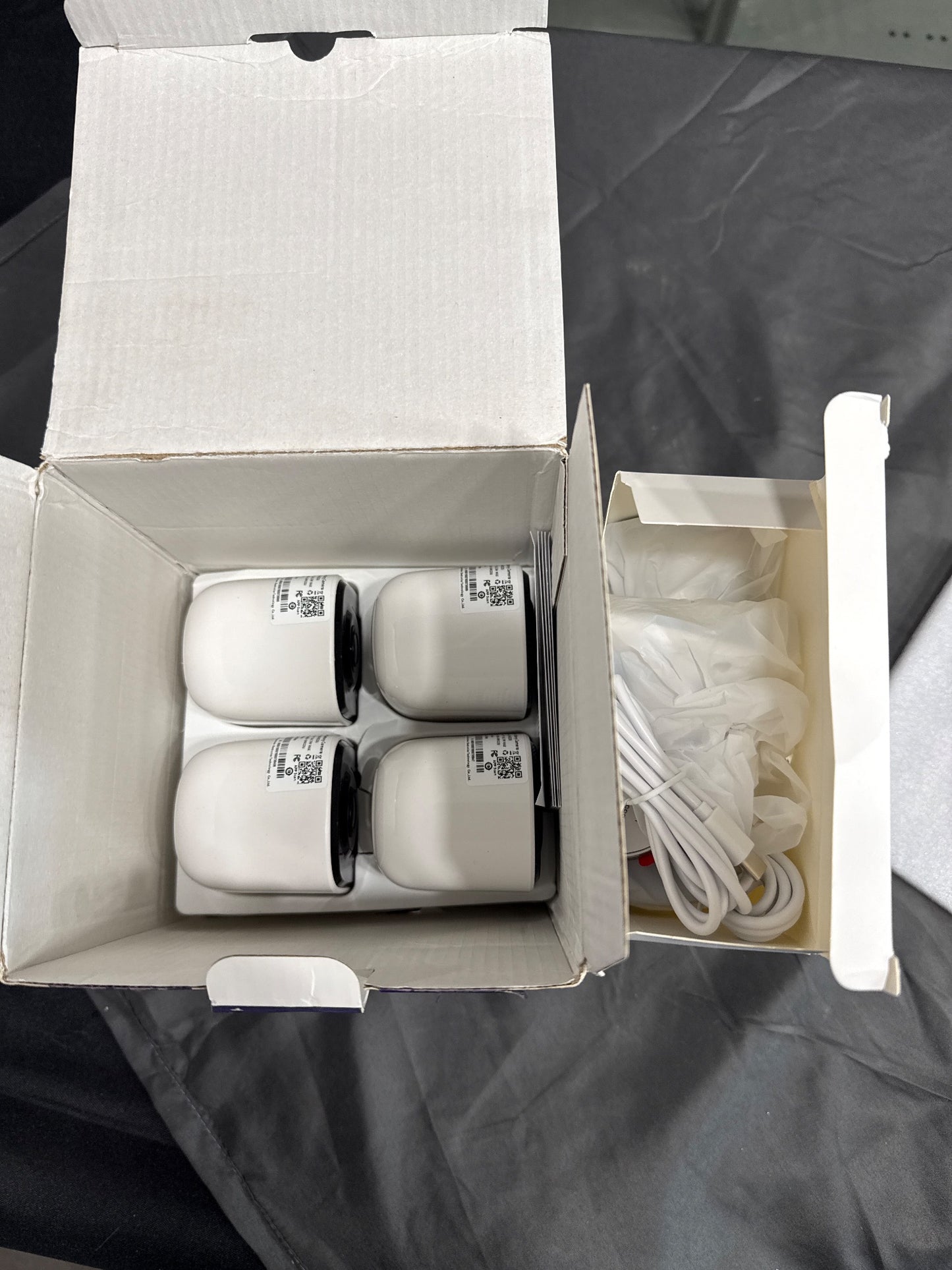CiNMOORE BC22U 2.5K WiFi Battery Camera 4-Pack CM-BC22U