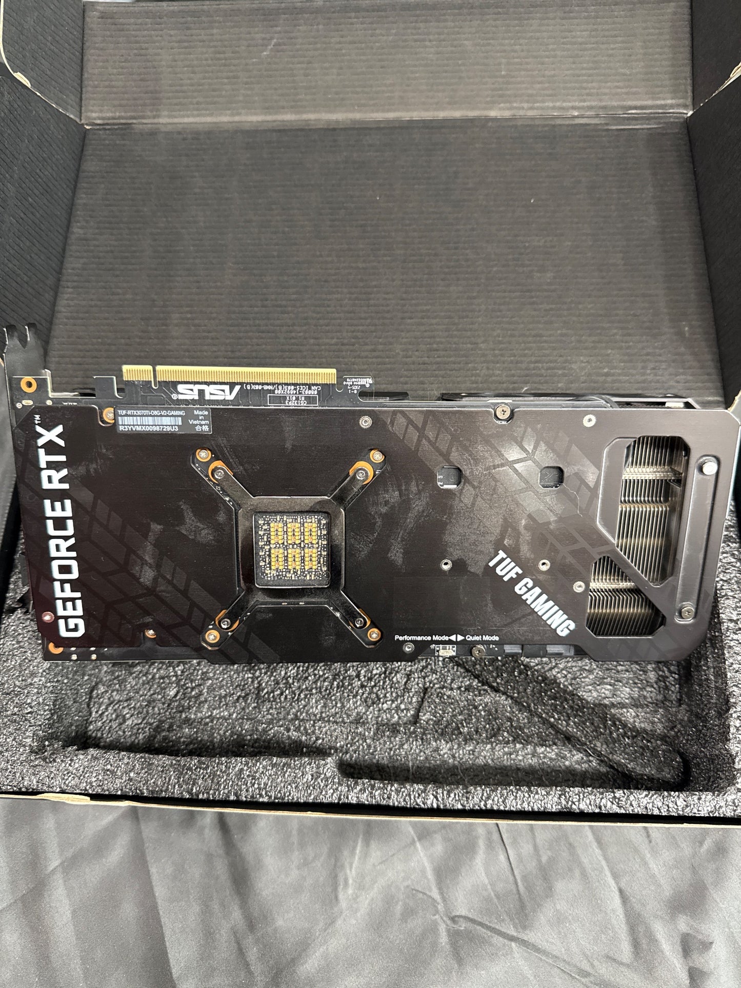 ASUS TUF Gaming GeForce RTX 3070 Ti 8GB GPU OC V2