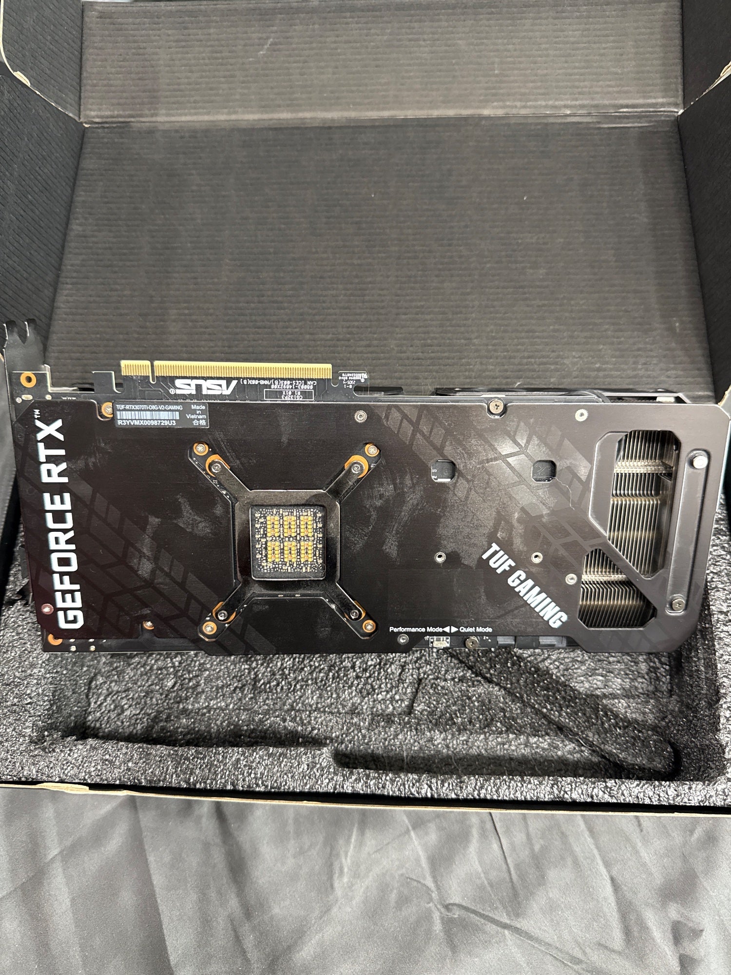 ASUS TUF Gaming GeForce RTX 3070 Ti 8GB GPU OC V2