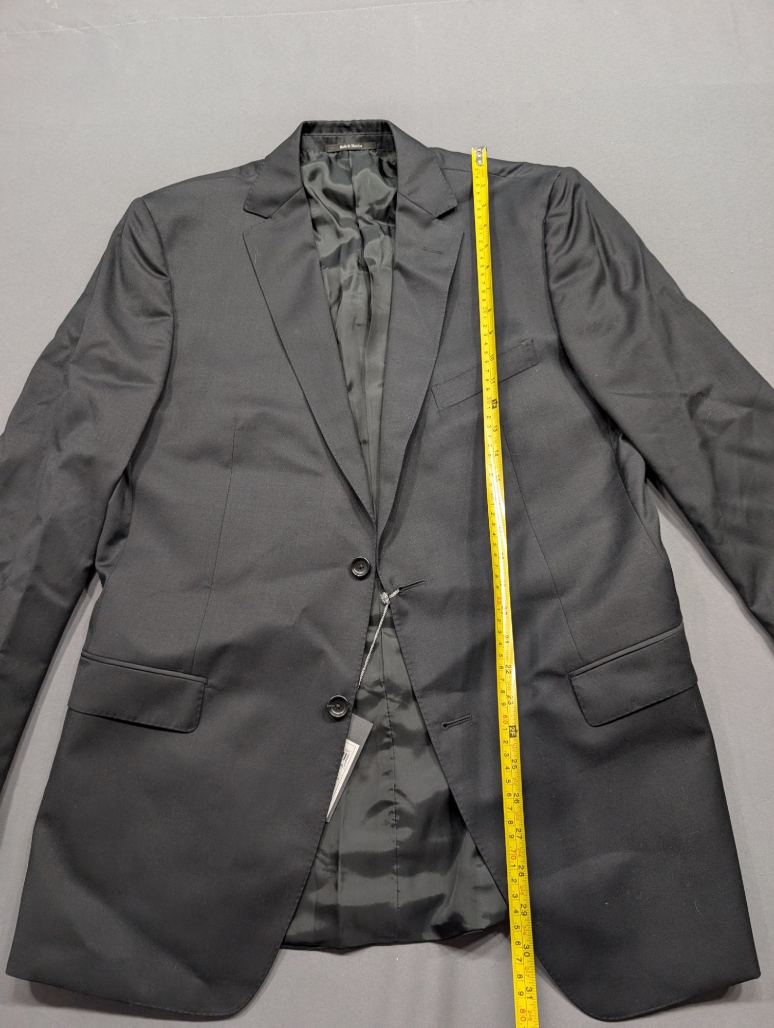 Z Zegna City Suit Jacket Dark Grey 52 EU / 42 US NWT
