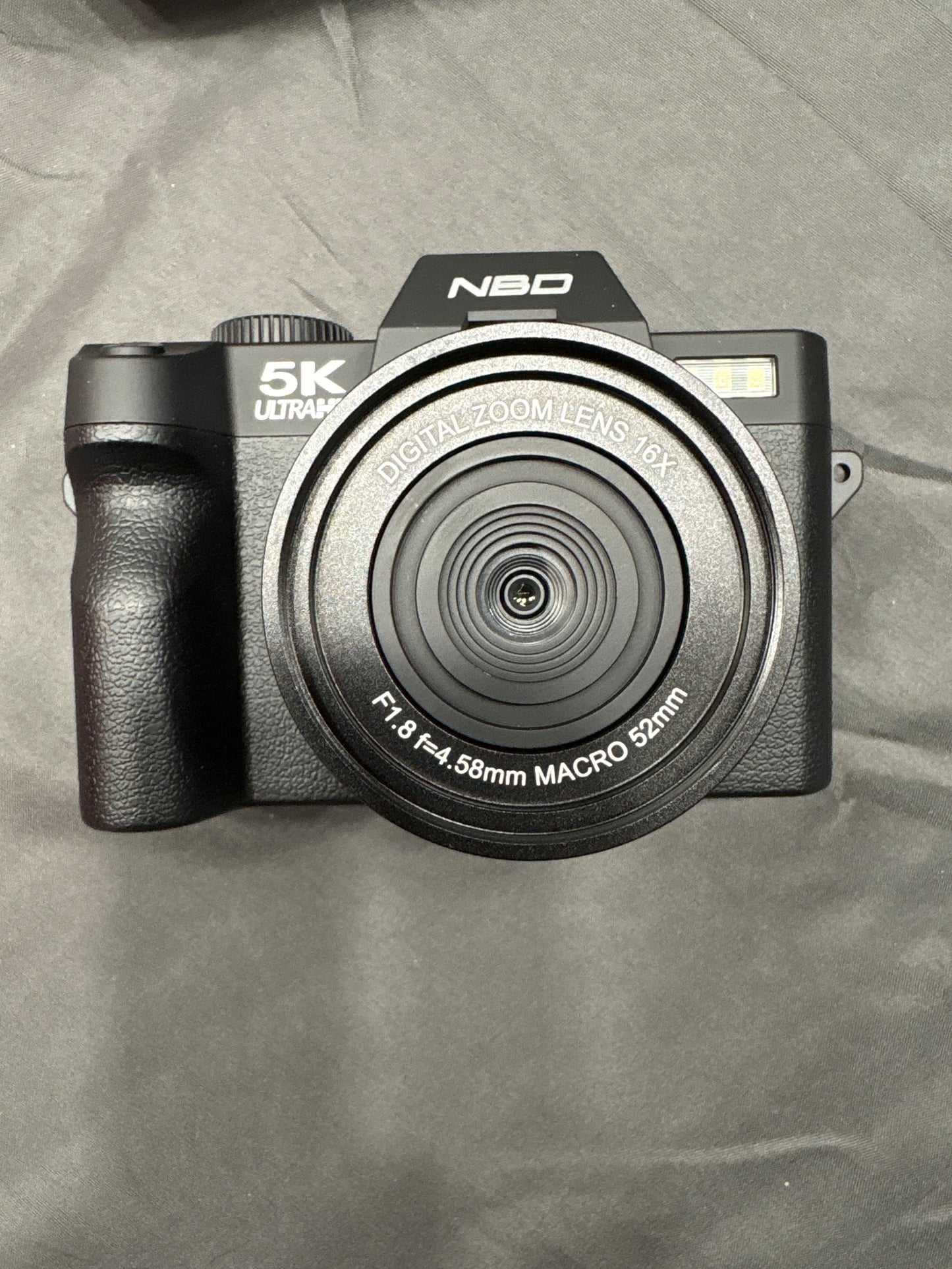 NBD S100 5K Ultra HD Digital Camera 64MP 16x Zoom + Wide Angle Lens