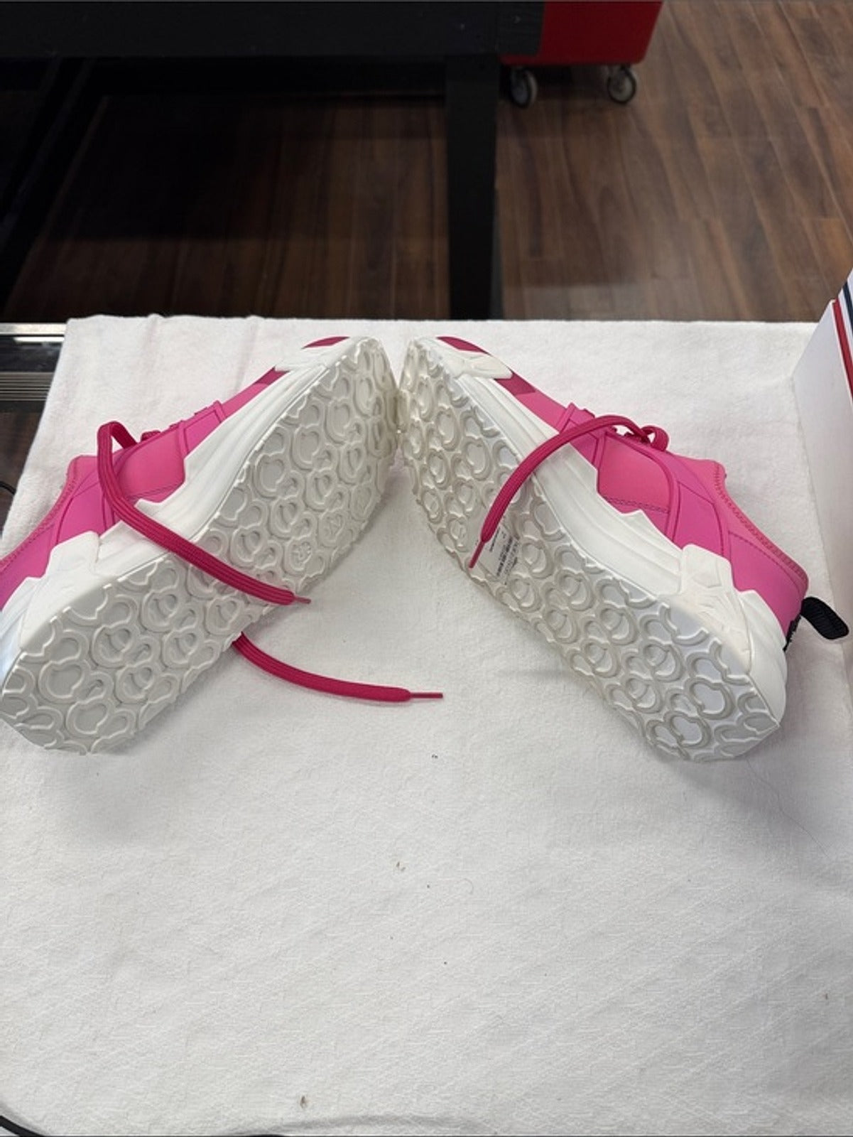Moncler Lunarove Sneakers – Hot Pink | With Box & Dustbag