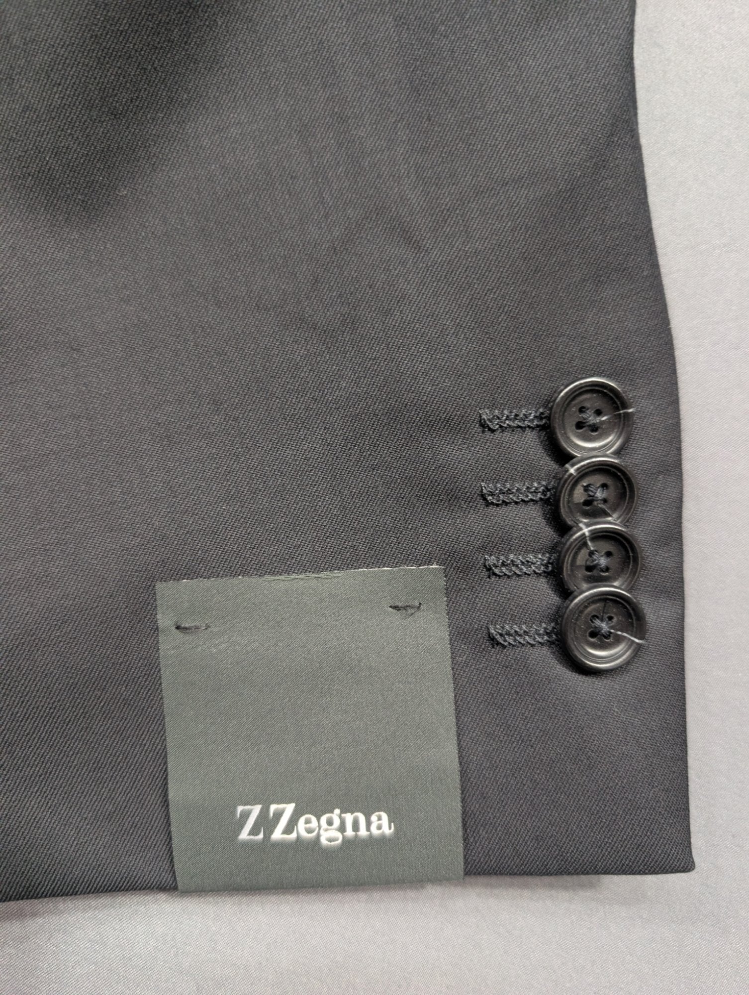 Z Zegna City Suit Jacket Dark Grey 52 EU / 42 US NWT