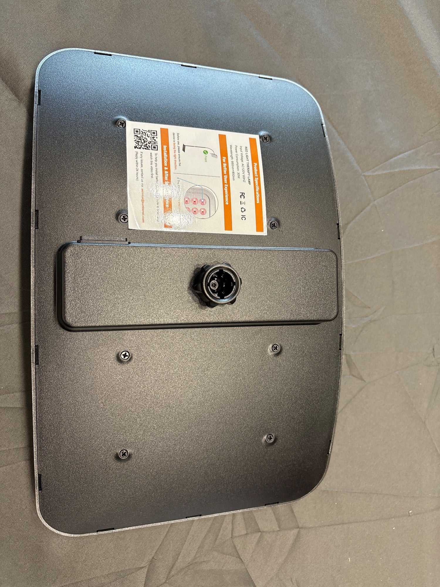 SUNKENET Red Light Therapy Panel 280 LED 660nm 850nm 30W